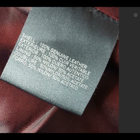 Liz Claiborne Leather Jacket - Picture 3 of 4